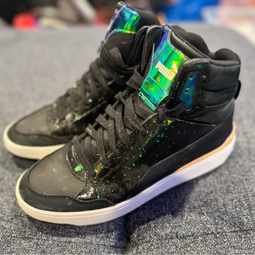 Alexander McQueen x Puma Patent Leather Sneakers